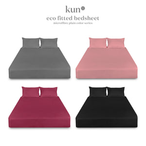 [Kun Official] MID-YEAR CLEARANCE PREMIUM MICROFIBER FITTED BED SHEET