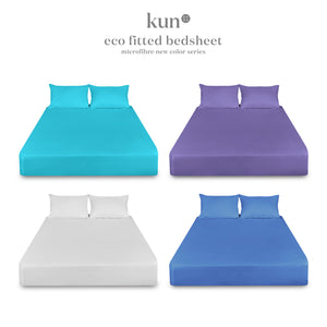 [Kun Official] MID-YEAR CLEARANCE PREMIUM MICROFIBER FITTED BED SHEET