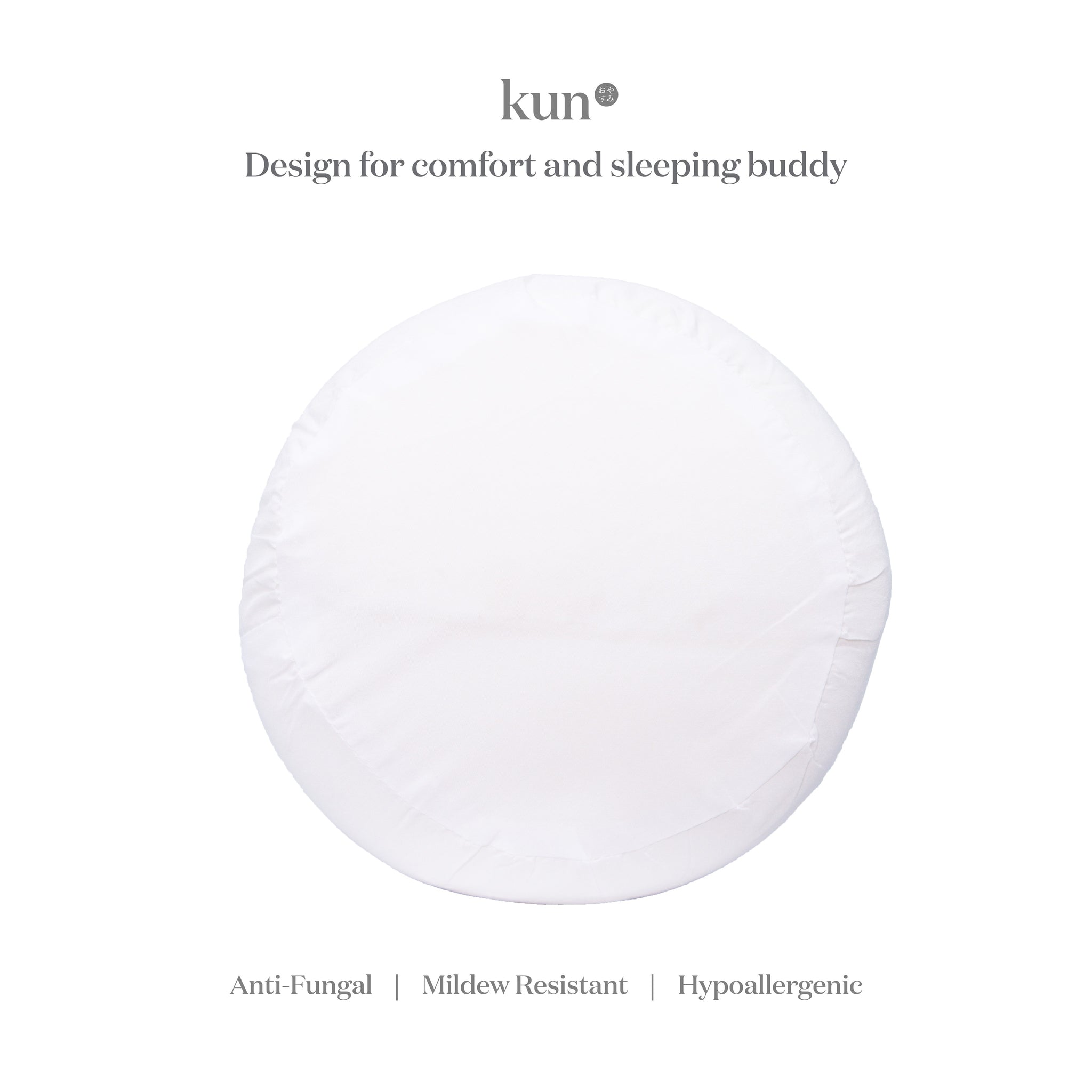 [Kun Official] Comfy-Curve Natural Latex Bolster Pillow