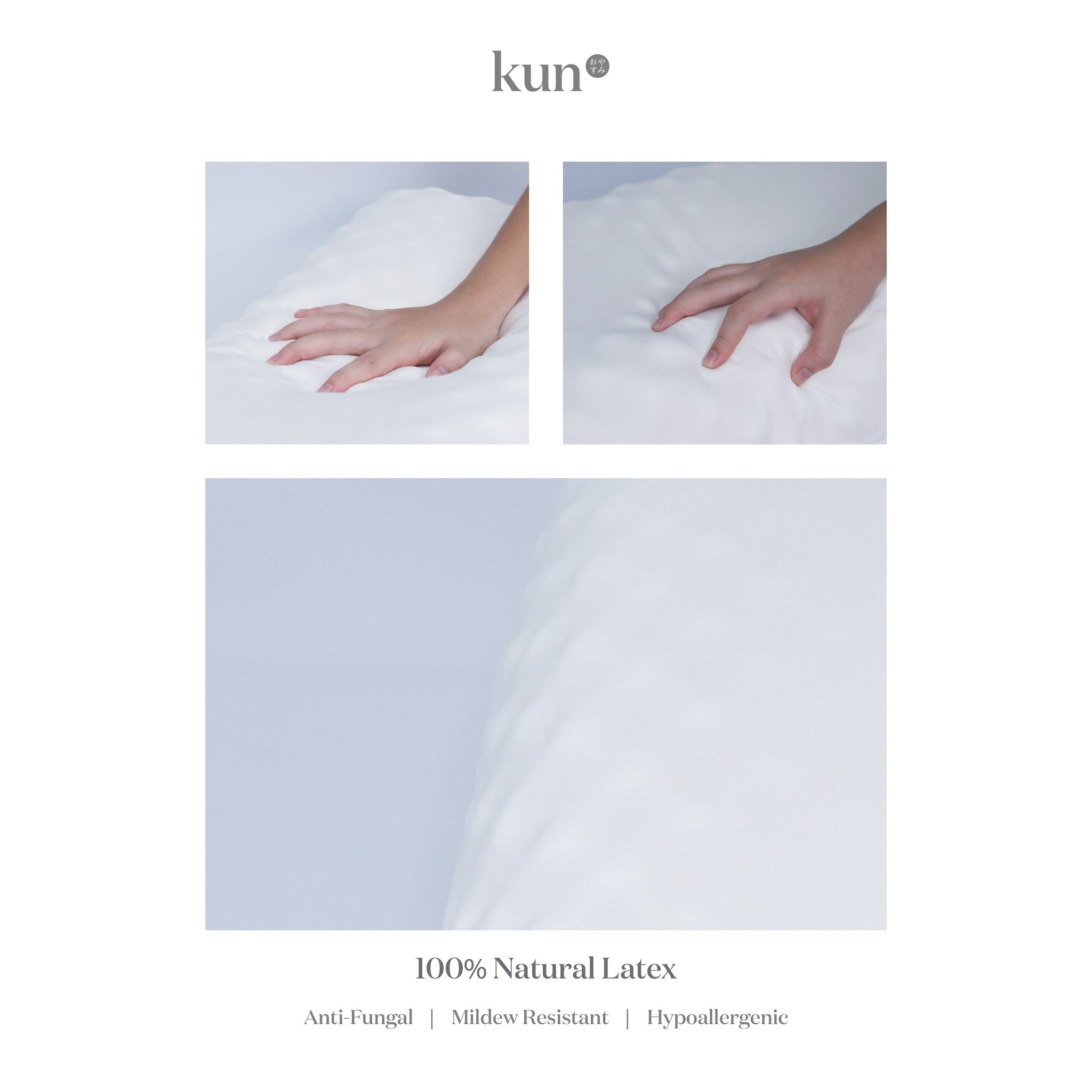 [Kun Official] Tension-Tamer Contour Latex Pillow