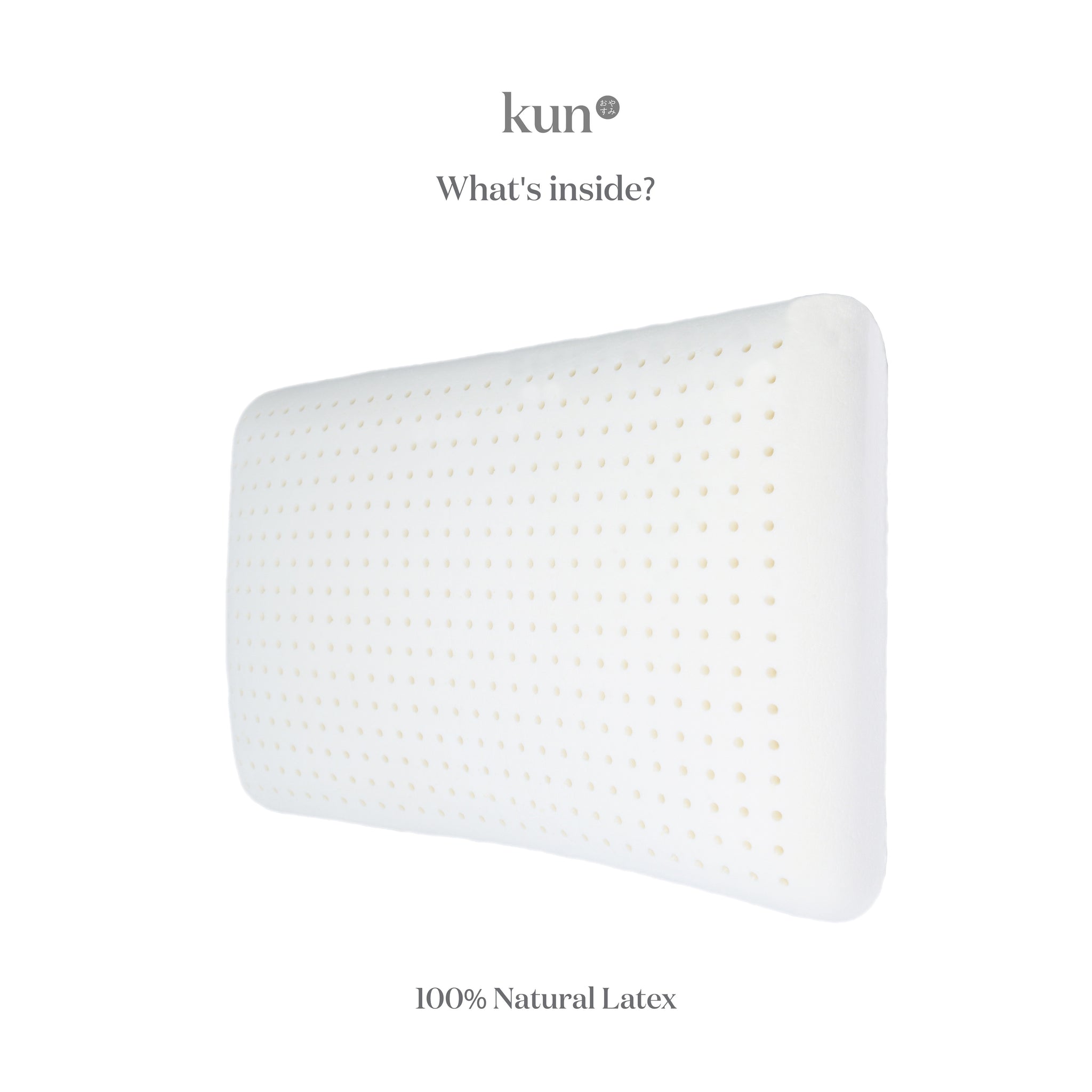 [Kun Official] Standard Gentle-Dream Natural Latex Pillow