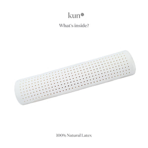 [Kun Official] Comfy-Curve Natural Latex Bolster Pillow