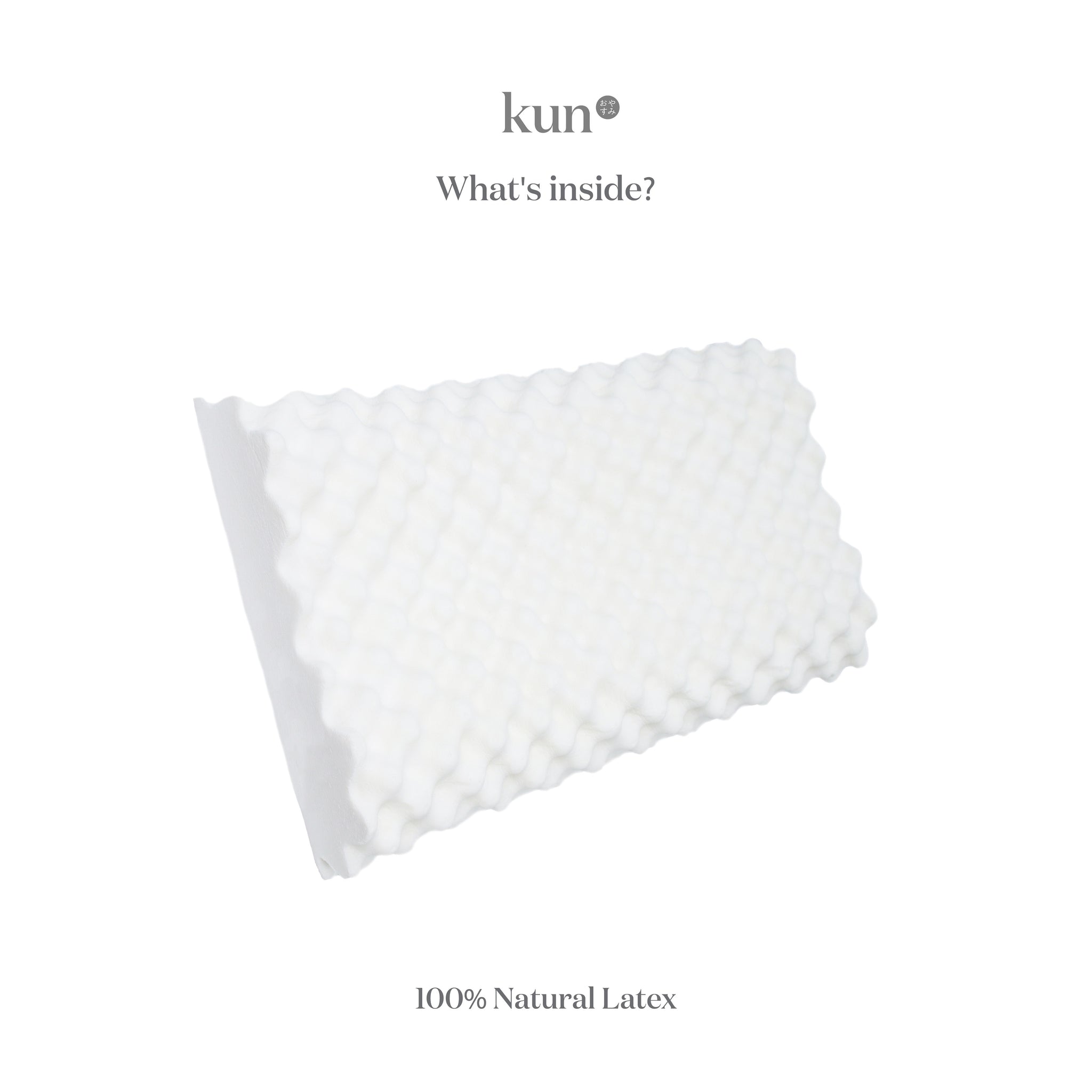 [Kun Official] Tension-Tamer Contour Latex Pillow