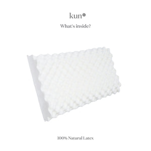 [Kun Official] Tension-Tamer Contour Latex Pillow