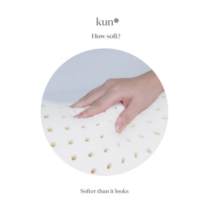 [Kun Official] Comfy-Curve Natural Latex Bolster Pillow