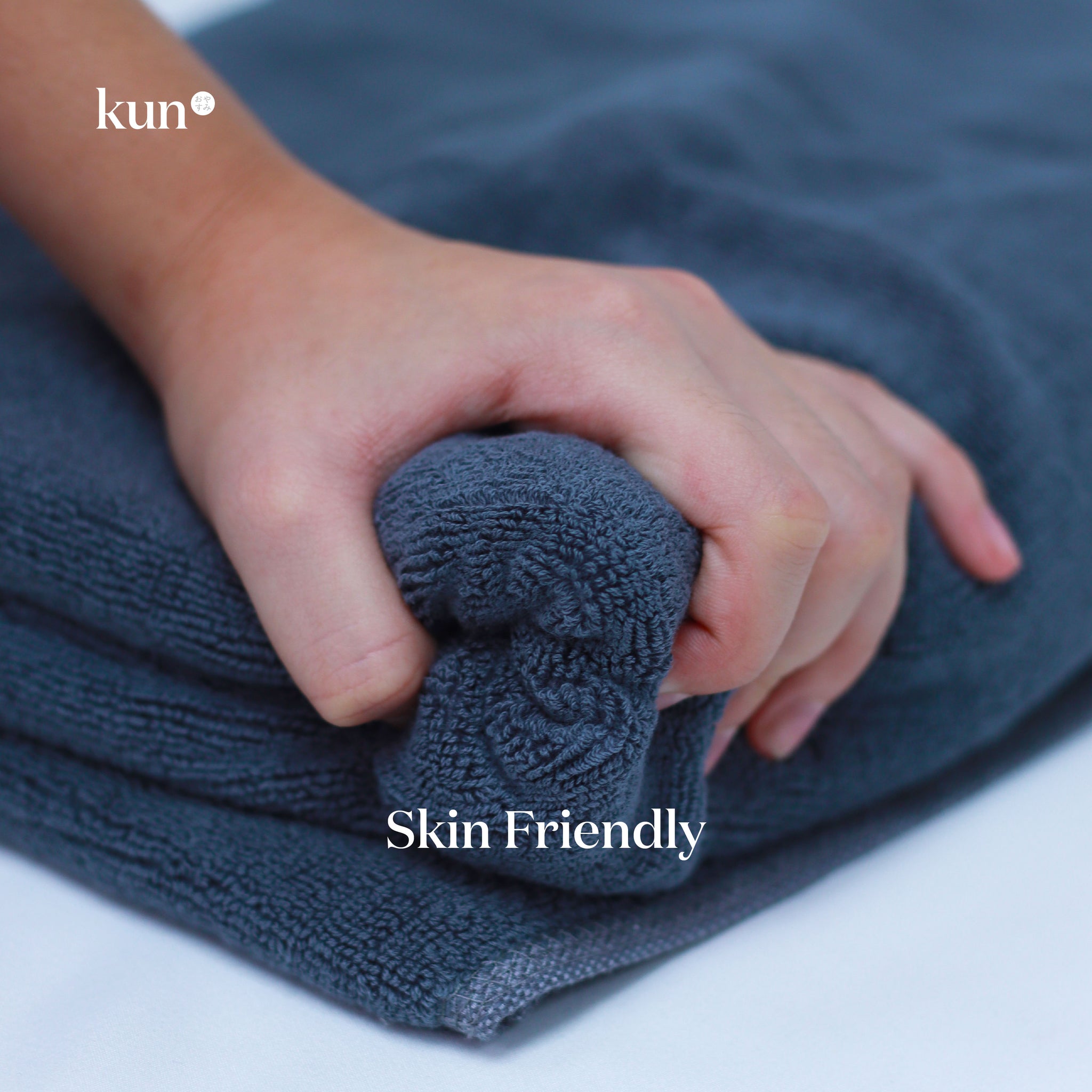 [Kun Official] Plain Color Hotel Series Natural Cotton Bath Towel