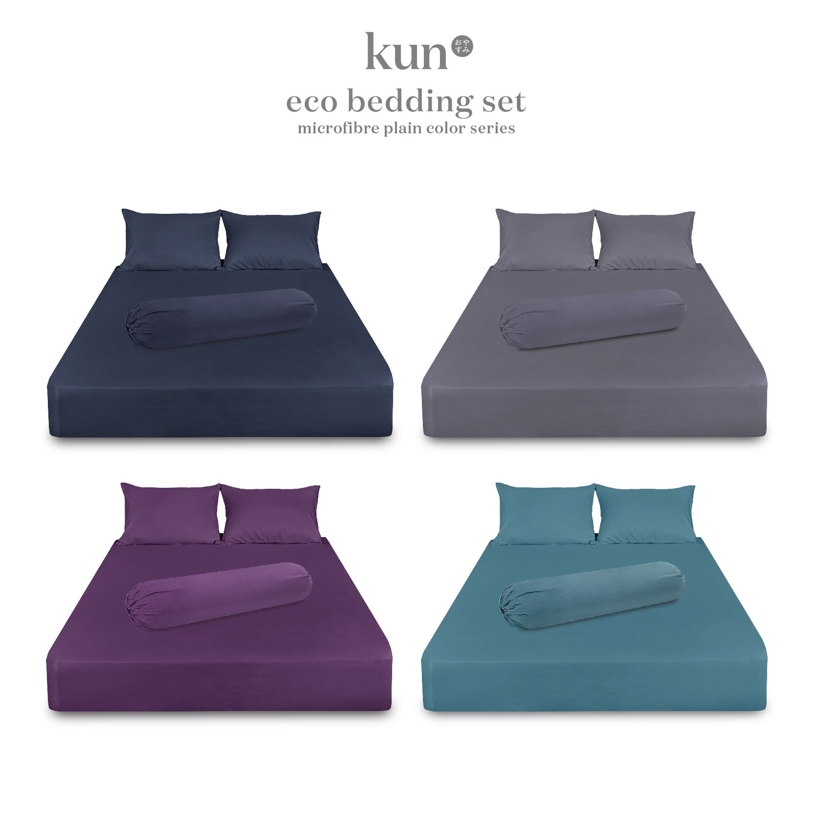 [Kun Official] MID-YEAR CLEARANCE PREMIUM MICROFIBER BED SHEET SET