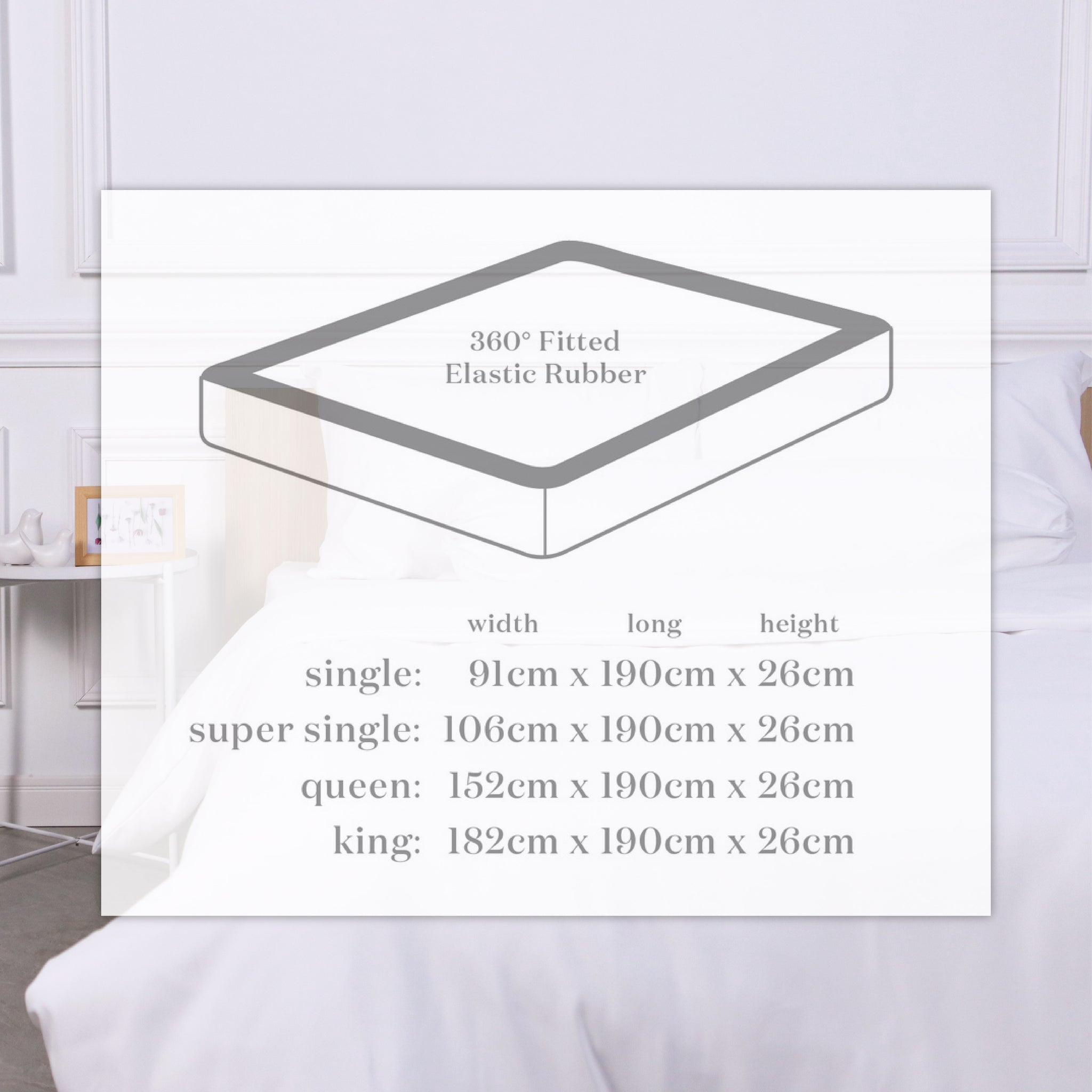 kun Morra Printed Series Premium Bed Linen; Pillowcase, Bolster Case, Fitted Bedsheet, Quilt Cover (Individual)