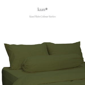 [Kun Official] Tropical Color Series King Fitted Bed Sheet Set - King Size