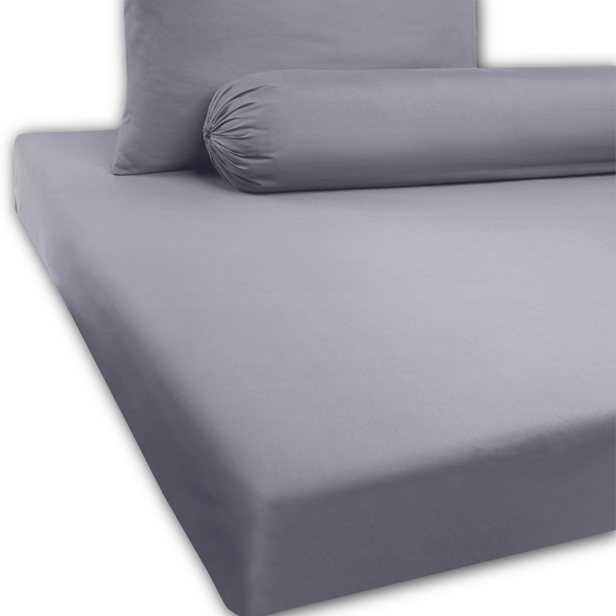 [Kun Official] Ashe Hazy Color Series Fitted Bed Sheet