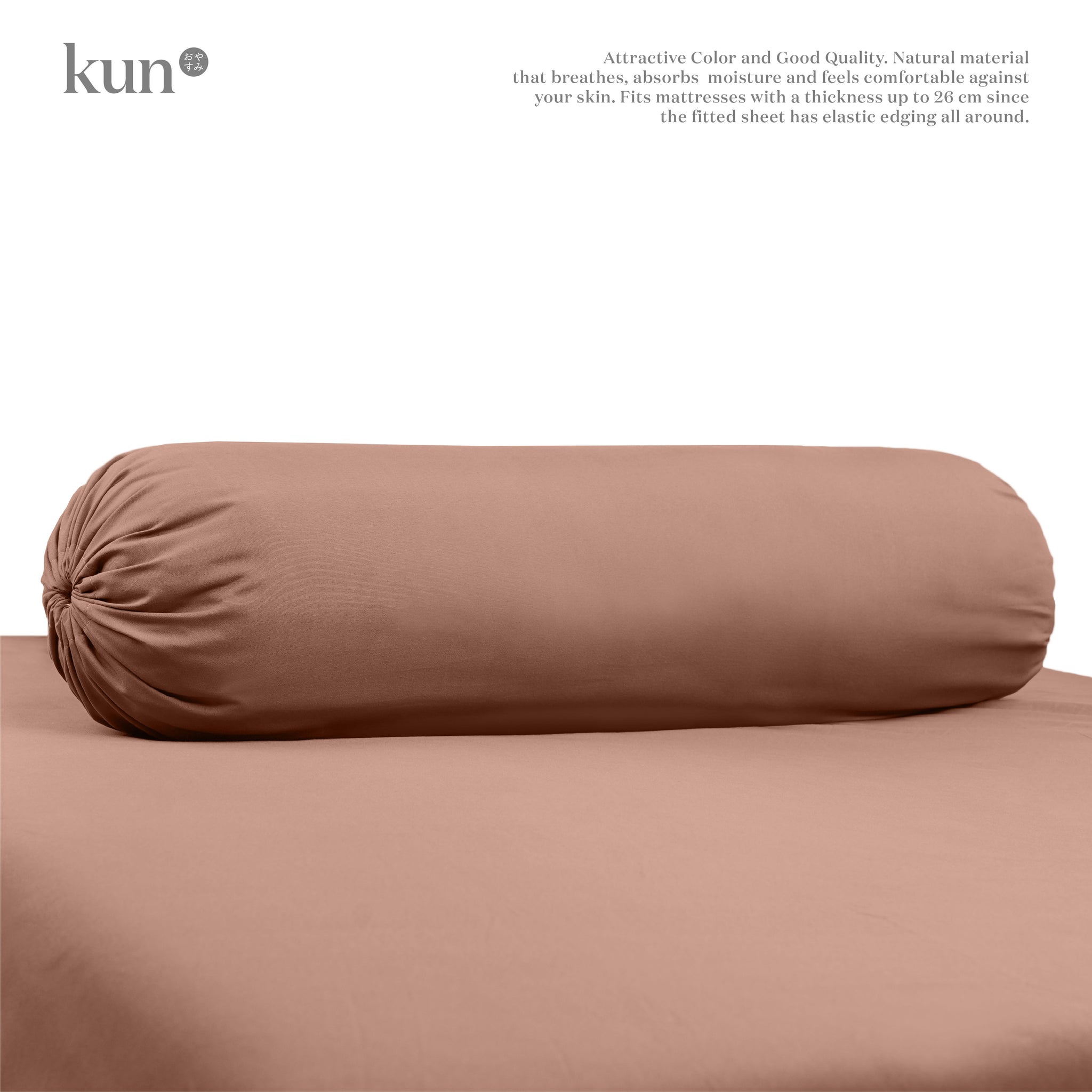 [Kun Official] Ashe Hazy Color Series Bolster Case