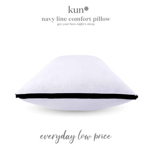 [Kun Official] Navy Line Pillow