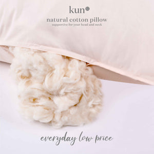 [Kun Official] Premium Natural Cotton Pillow