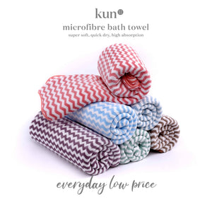 [Kun Official] Design Series Microfiber Bath Towel