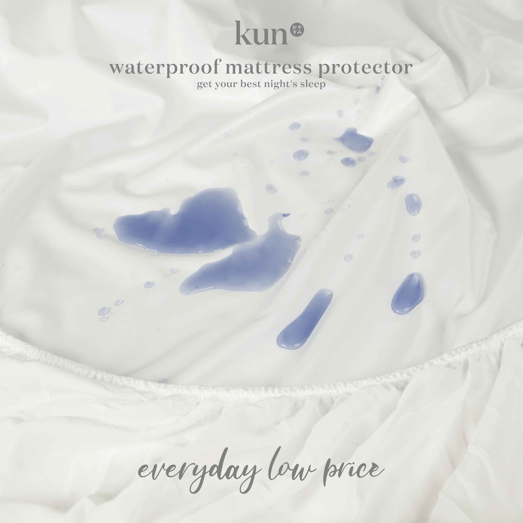 [Kun Official] Waterproof Mattress Protector