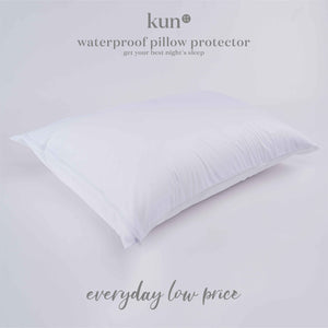 [Kun Official] Zipped Waterproof Pillow Protector