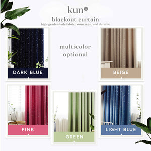 [Kun Official] Starry 85% Blackout Curtain