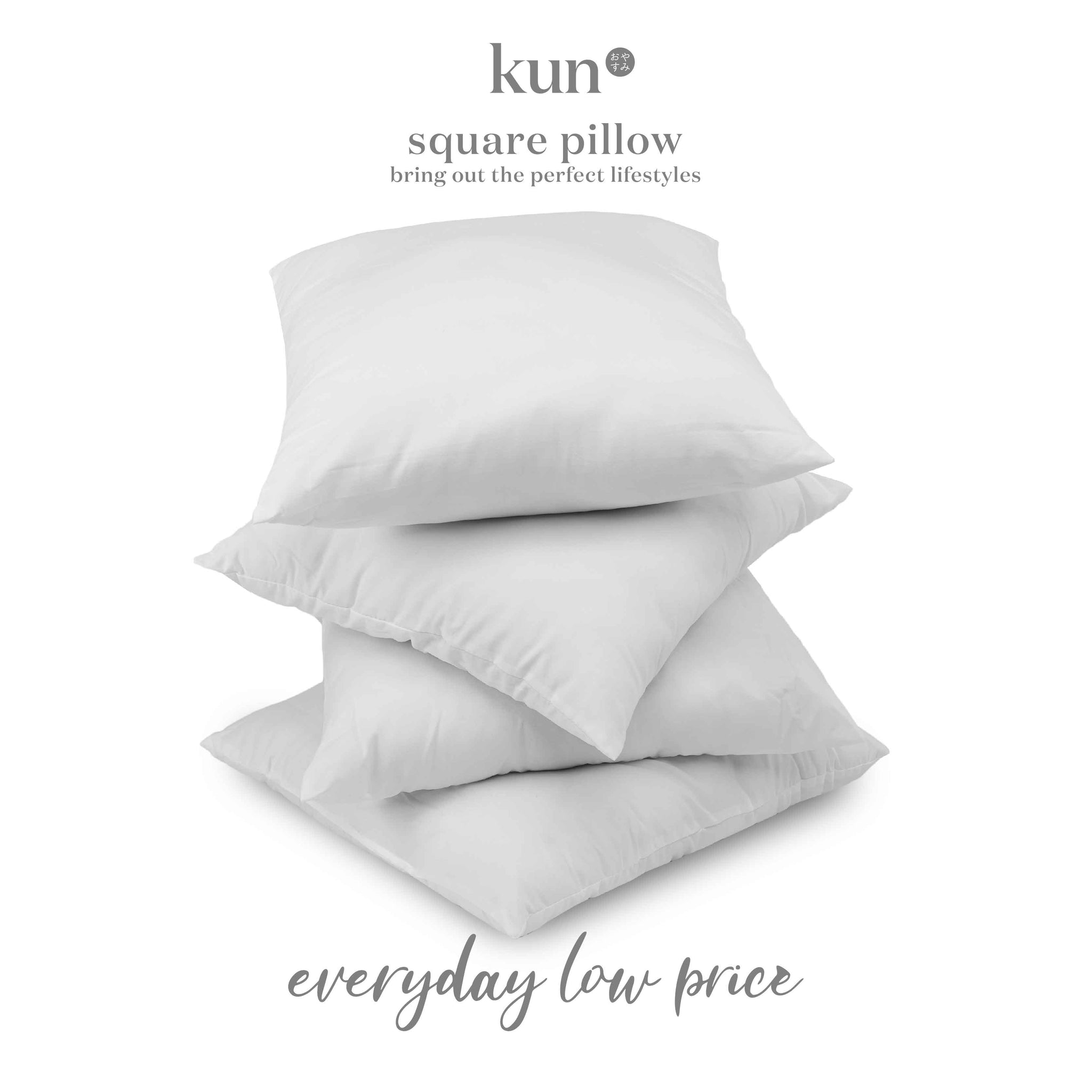 [Kun Official] Square Cushion Pillow